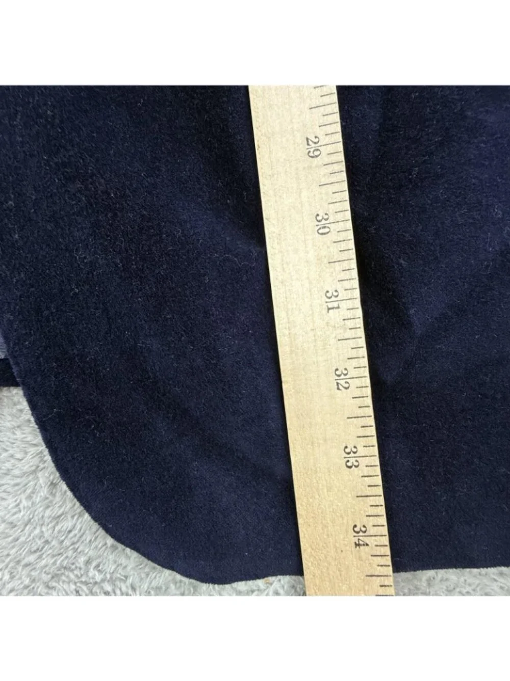 Camiloni Italia Blazer Mens 48 Navy Cotton Velvet Sport Coat Jacket Casual Party